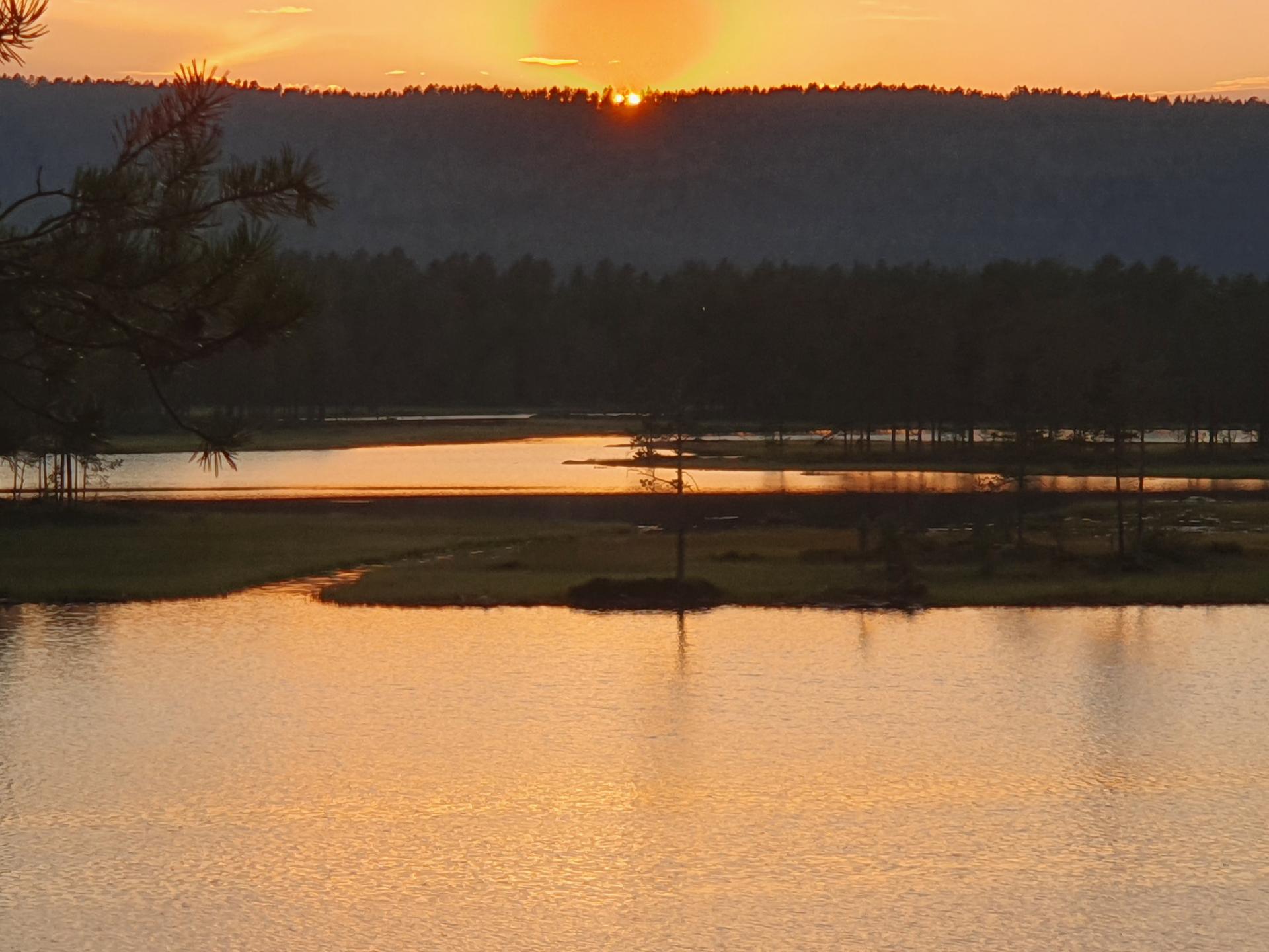Solnedgang
